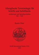 Thier, K: Altenglische Terminologie für Schiffe und Schiffst