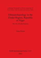 Ethnoarchaeology in the Zinder Region, Republic of Niger