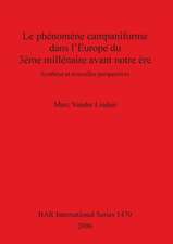 Le phénomène campaniforme dans l'Europe du 3ème millénaire avant notre ère