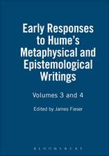 Early Responses to Hume's Metaphysical and Epistemological Writings: Volumes 3 and 4