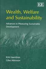 Wealth, Welfare and Sustainability – Advances in Measuring Sustainable Development