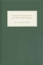 English Government in the Thirteenth Century