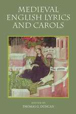 Medieval English Lyrics and Carols