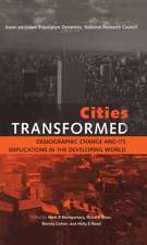 Cities Transformed: Demographic Change and Its Implications in the Developing World