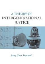 A Theory of Intergenerational Justice