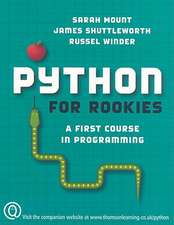 Mount, S: Python for Rookies