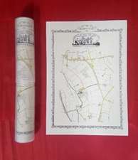 Reddicap Heath 1882 - Old Map Supplied Rolled in a Clear Two Part Screw Presentation Tube - Print Size 45cm x 32cm