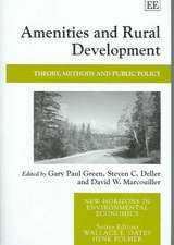 Amenities and Rural Development – Theory, Methods and Public Policy