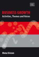 Business Growth – Activities, Themes and Voices