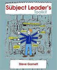 The Subject Leader's Toolkit