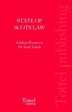 The State of Scots Law