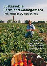 Sustainable Farmland Management – New Transdisciplinary Approaches