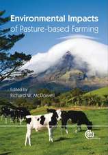 Environmental Impacts of Pasture–based Farming