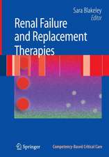 Renal Failure and Replacement Therapies