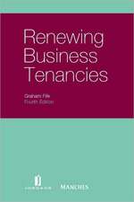 Renewing Business Tenancies