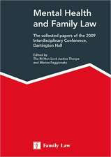 Mental Health and Family Law