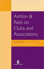 Ashton and Reid on Clubs and Associations