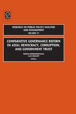 Comparative Governance Reform in Asia – Democracy, Corruption, and Government Trust