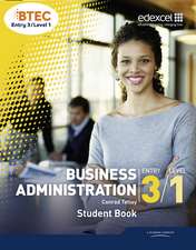 BTEC Entry 3/Level 1 Business Administration Student Book