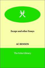 Escape and other Essays