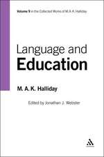 Language and Education: Volume 9