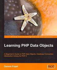 Learning PHP Data Objects