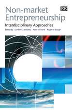 Non–market Entrepreneurship – Interdisciplinary Approaches