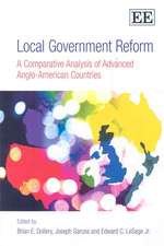 Local Government Reform – A Comparative Analysis of Advanced Anglo–American Countries