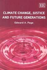 Climate Change, Justice and Future Generations