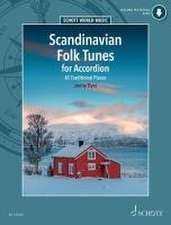 Scandinavian Folk Tunes for Accordion - 61 Traditional Pieces Book with Online Material