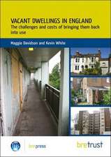 Vacant Dwellings in England