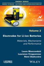 Electrodes for Li–ion Batteries: Materials, Mechan isms and Performance