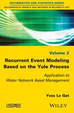 Recurrent Event Modeling Based on the Yule Process – Application to Water Network Asset Management