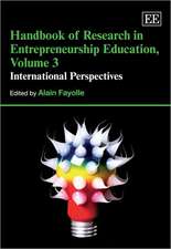 Handbook of Research in Entrepreneurship Educati – International Perspectives