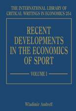 Recent Developments in the Economics of Sport