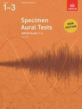 Specimen Aural Tests, Grades 1-3: new edition from 2011