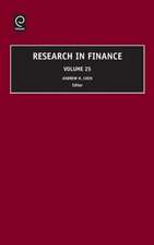 Research in Finance