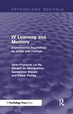 Experimental Psychology Its Scope and Method: Volume IV (Psychology Revivals)