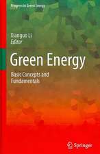 Green Energy: Basic Concepts and Fundamentals