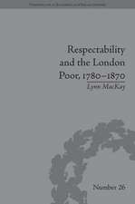 Respectability and the London Poor, 1780-1870: The Value of Virtue