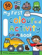 Blue Colour and Activity Book