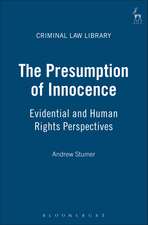 The Presumption of Innocence