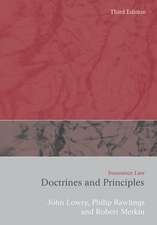 Insurance Law: Doctrines and Principles