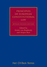 Principles of European Constitutional Law