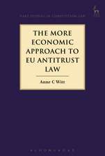 The More Economic Approach to EU Antitrust Law