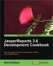 Jasperreports 3.6 Development Cookbook