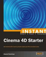 Instant Cinema 4D Starter