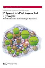 Polymeric and Self Assembled Hydrogels: From Fundamental Understanding to Applications