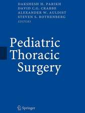 Pediatric Thoracic Surgery