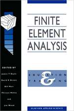 Finite Element Analysis: Education and training